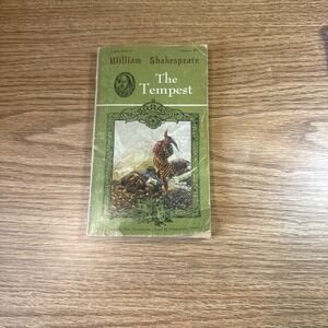 The Tempest Classic Paperback Book by William Shakespeare from Airmont‎ 1965